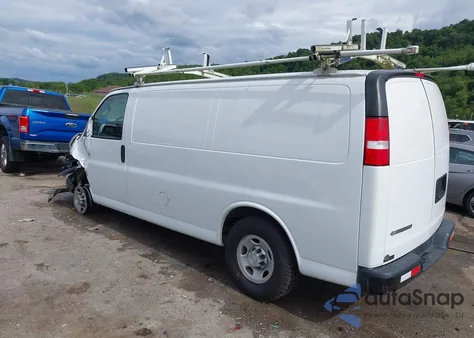 2020 Chevrolet Express Cargo Rwd 2500 Regular Wheelbase Wt z USA, uszkodzony, nr VIN 1GCWGAFG3L1160565